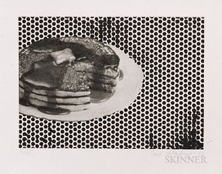 Carl Ostendarp (American, b. 1961) Pancake Print