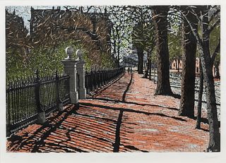 John Collette (American, 1941-1997) Street Shadows