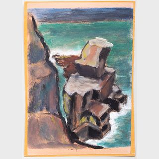 Murray Hantman (1904-1999): Rockbound; Pulpit Rock; and Untitled: Two Works
