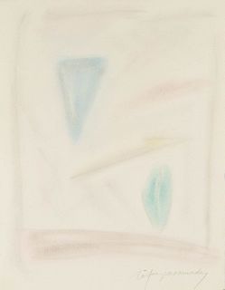 ALBERT RÀFOLS CASAMADA (Barcelona, 1923 - 2009).
Untitled.
Pastel on paper.
Signed in the lower right corner.