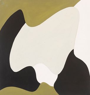 TEAM 57 (Paris, 1957-1962).
"Composition", 1957.
Gouache on paper.