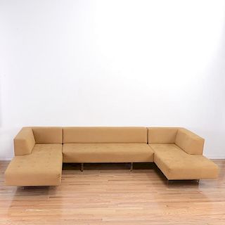 Vladimir Kagan Couture "Omnibus" sectional sofa