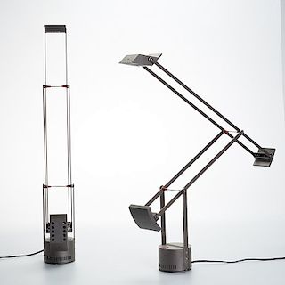 Richard Sapper for Artemide "Tizio" desk lamps