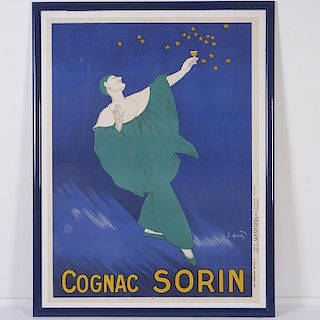 Original Cognac Sorin poster by J. Spring