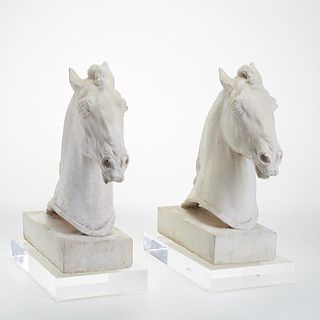Pair Manner of Jean-Michel Frank sculptures