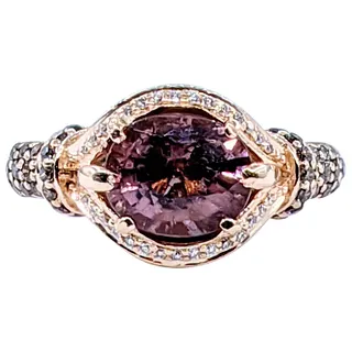 Beautiful LeVian Tourmaline & Diamond Cocktail Ring