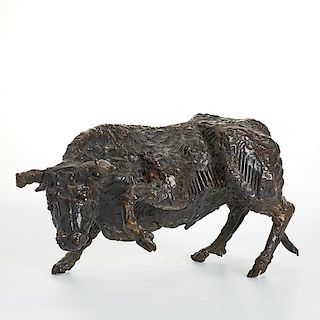 Attr. to John Behan, bronze sculpture