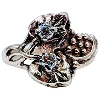 Vintage Black Hills Gold Diamond Ring