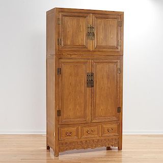 Baker Chinese style stacking cabinet