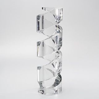Baccarat limited ed. "Spring" crystal sculpture