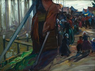 Charles H. Woodbury - "Dutch Fair" c. 1890