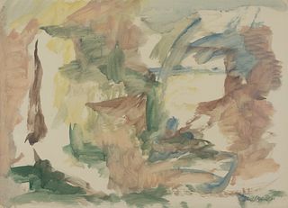 John Stephan - Abstract View, 1953