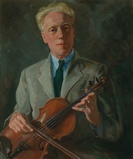 Susan Ricker Knox - "Portrait of Einar Hansen" 1925