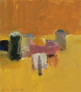 Stuart Shils - "Still Life with Yellow Table" 1995