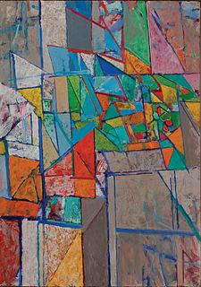 Irving B. Haynes - Abstraction, 1990