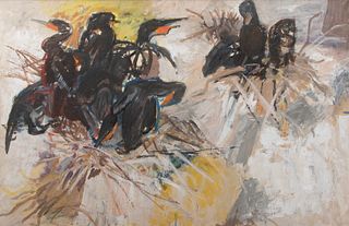 Morris Shulman - Young Cormorants, 1954