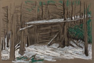 Carl Sprinchorn - Wood Pile, 1939