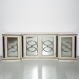 Custom designer Neo-Directoire cabinet