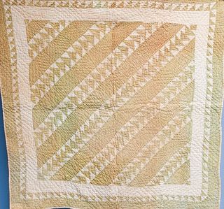 Flying Geese Crib Quilt