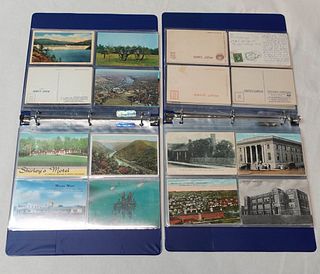 136 Vintage West Virginia Postcards