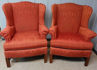 Pair of Key City Wing Chairs
