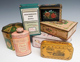 Vintage Tin Boxes