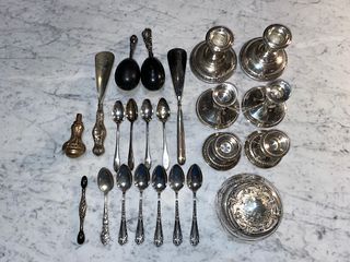 Collection Various Sterling Silver & Misc. Articles