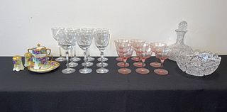 Collection Hawkes Decanter Lenox Wine Glasses & More
