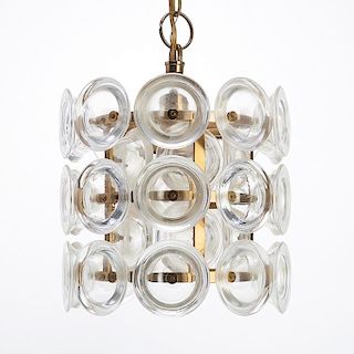 Attrib. to Sciolari, Italian Modernist chandelier