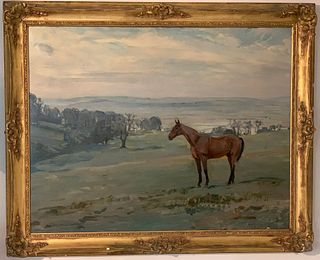 Charles Walter Simpson (1885-1971) Horse in Pasture