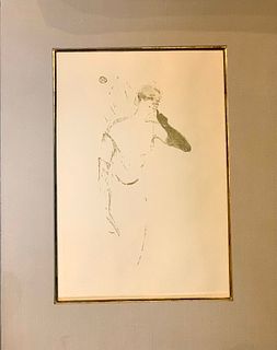 Henri De Toulouse-Lautrec (1864-1901) Columbine Pierrot