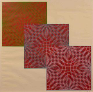 Richard Anuszkiewicz
(American, 1930-2020)
Untitled Composition, 1968