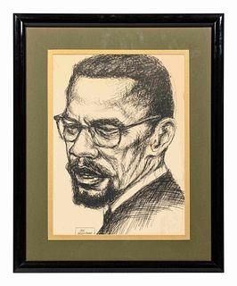 Don McIlvane
(American, 1930-2005)
Malcolm X