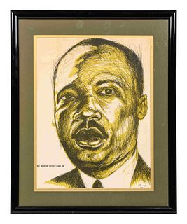 Don McIlvane
(American, 1930-2015)
Dr. Martin Luther King, Jr.