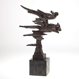 George Koras, bronze sculpture