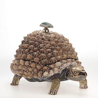 Anthony Redmile shell encrusted tortoise form box