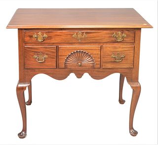Margolis Queen Anne Style Lowboy, height 30 inches, top 20 3/4" x 35".