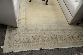 Oushak Style Oriental Carpet, 8' x 10'.