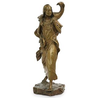 Leon Perzinka (French, 1887-1903) Bronze Figurine