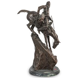 Frederic Remington "The Mountain Man" Bronze Sculpture