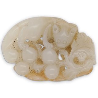 18th Cent. Chinese Carved Jade Toggle