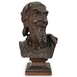 Emile Egaze French Bronze Bust