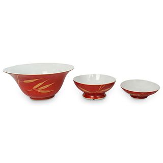 (8pc) Fitz Floyd Porcelain Dish Set