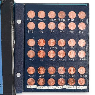 US 1 Cent Book Collection (1995-S- 2020)