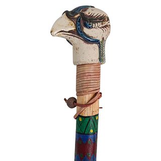 Ceramic Bird Walking Stick