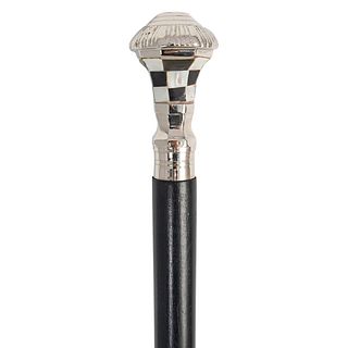 Art Deco Silver-plated Walking Stick