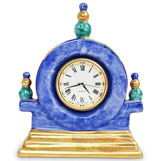Limoges Artoria "Babouchka" Porcelain Clock