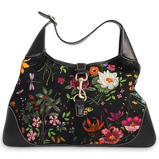 Gucci Floral Canvas Bag