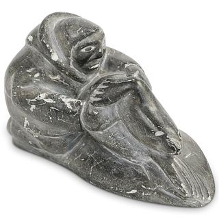 Inuit Carved Stone Sculpture