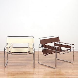 After Marcel Breuer (2) "Wassily" chairs